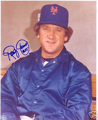 RANDY JONES NEW YORK METS SIGNED 8X10 PHOTO W/COA