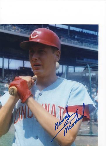 WOODY  WOODWARD  CINCINNATI  REDS    SIGNED