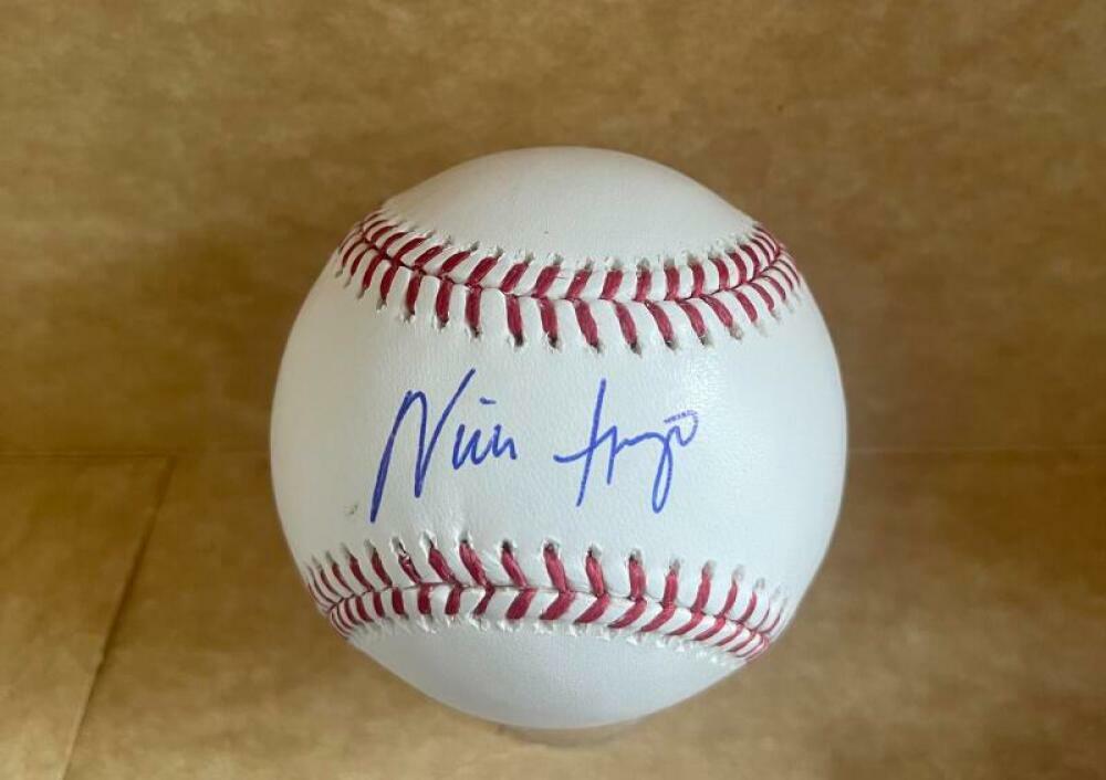 NICK GONZALES PITTSBURGH PIRATES SIGNED AUTOGRAPHED M.L. BASEBALL JSA WIT269332
