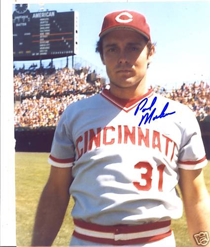 PAUL  MOSKAU   CINCINNATI  REDS     SIGNED 8X10