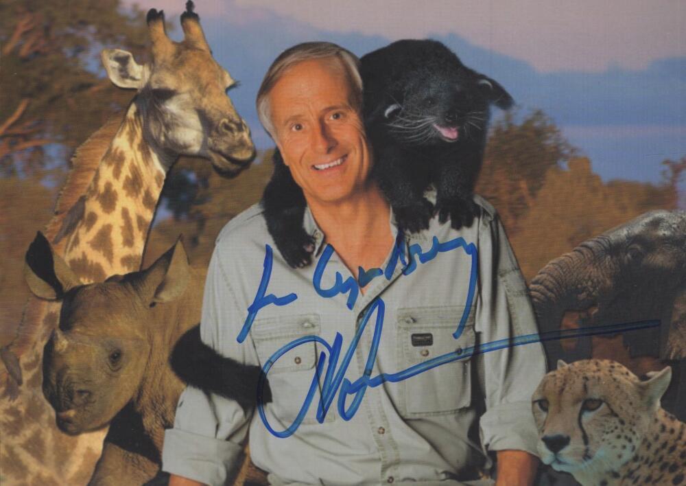 JACK HANNA COLUMBUS ZOO SIGNED AUTOGRAPHED 5X7 POSTCARD W/ COA