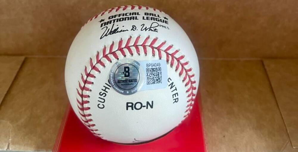 RAY DANDRIDGE NEGRO LEAGUE HOF SIGNED AUTOGRAPHED N.L. BASEBALL BECKETT AUTH