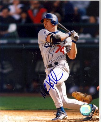 MIKE KINKADE LOS ANGELES DODGERS SIGNED 8X10 PHOTO COA