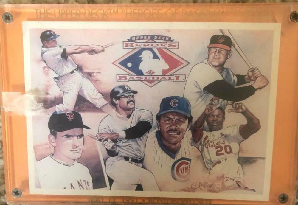 UPPER DECK "HEROES OF BASEBALL SERIES MAY 11 1991 IN CASE