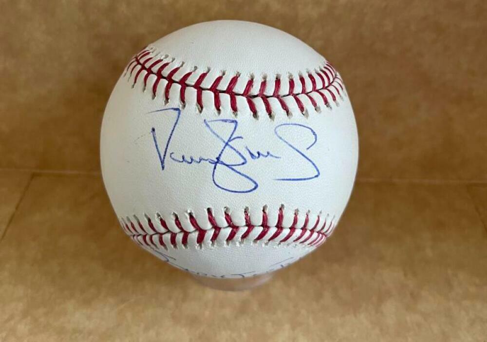 DARRYL STRAWBERRY "GARY CARTER WAS ALWAYS A KID AT HEART" SIGNED M.L. BASEBALL B