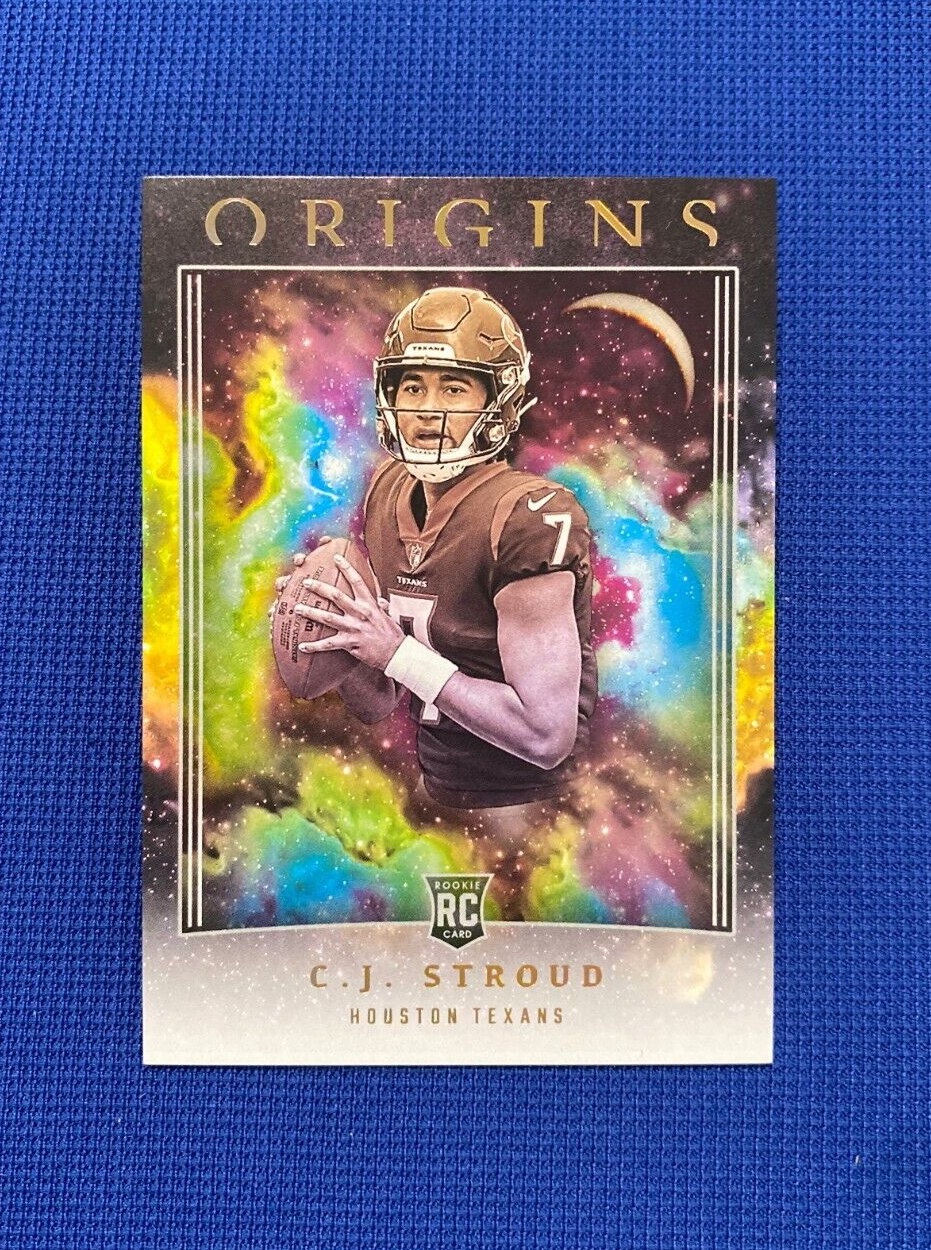 2023 PANINI ORIGINS C.J. STROUD HOUSTON TEXANS ROOKIE RC CARD #103 VARIATION