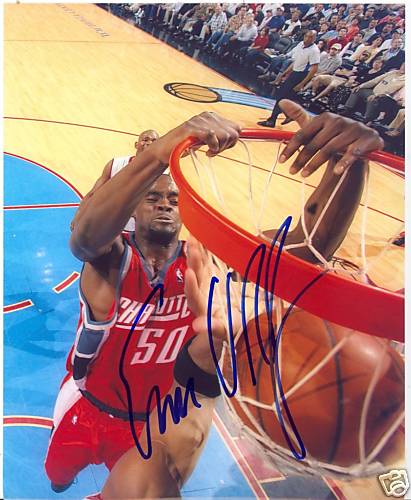 EMEKA OKAFOR CHARLOTTE BOBCATS SIGNED 8X10 PHOTO W/COA