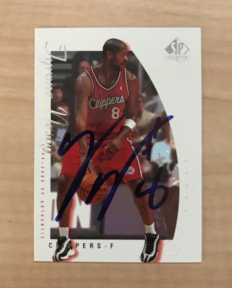 JYRONE NESBY LOS ANGELES CLIPPERS AUTOGRAPHED 2000 UPPER DECK SP CARD #37 W/COA