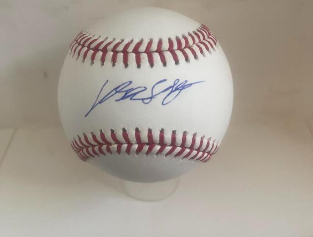 JOSE SALAS MARLINS/TWINS SIGNED AUTO M.L. BASEBALL BAS AUTHENTICATED
