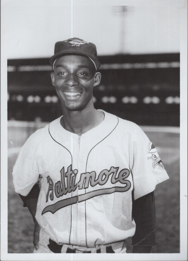 LENNY GREEN ORIOLES  ORIGINAL BRACE UNSIGNED 5X7 PHOTO