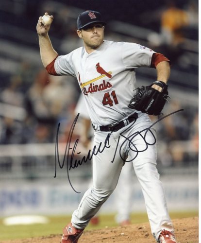 MITCHELL BOGGS ST. LOUIS CARDINALS SIGNED 8X10 PHOTO
