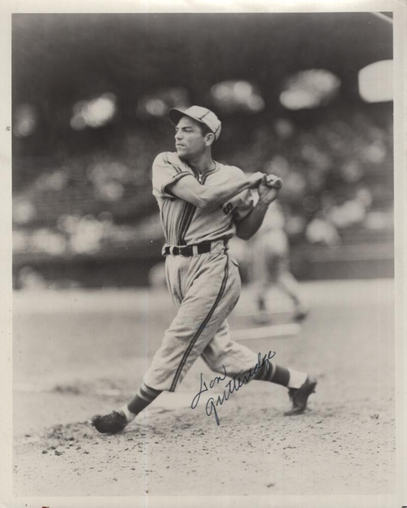 DON GUTTERIDGE ST.LOUIS BROWNS SIGNED AUTOGRAPHED 8X10 PHOTO W/ COA