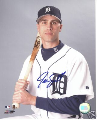 JASON SMITH DETROIT TIGERS SIGNED 8X10 PHOTO W/COA