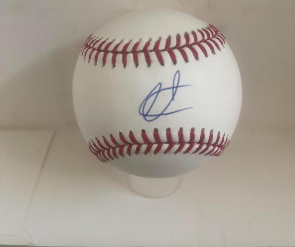 IAN LEWIS MARLINS SIGNED AUTO M.L. BASEBALL BAS AUTHENTICATED