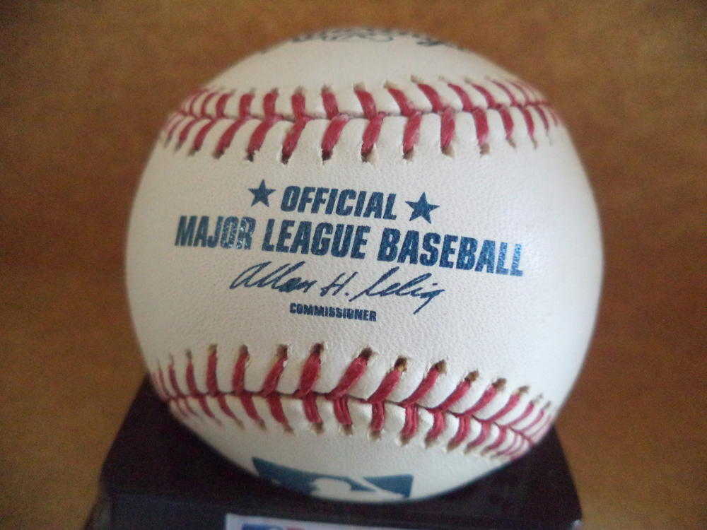 COREY SMITH CLEVELAND INDIANS SIGNED AUTOGRAPHED M.L. BASEBALL W/COA 