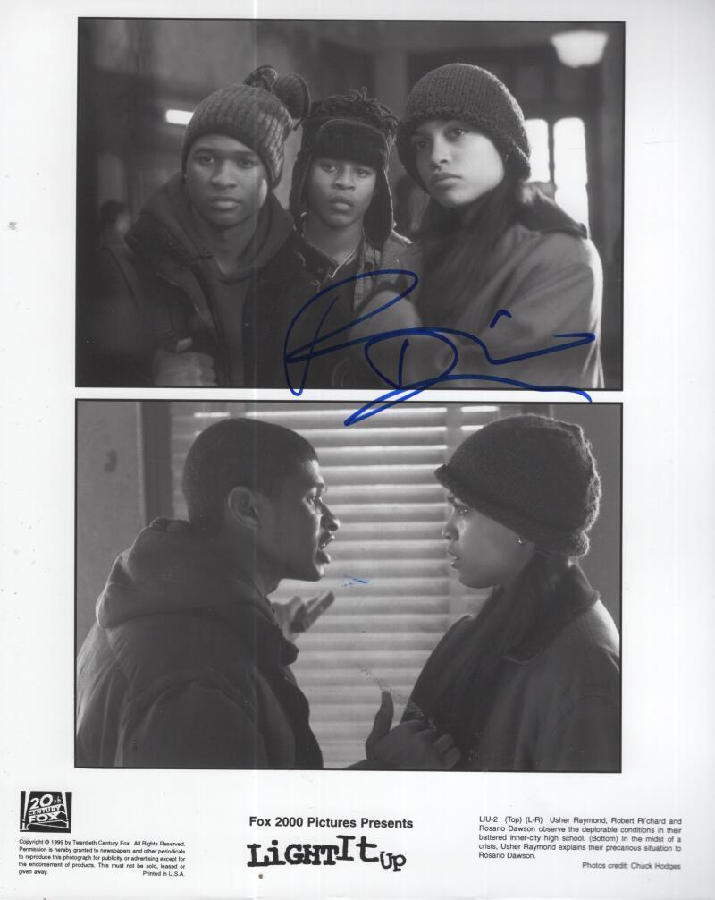 ROSARIO DAWSON LIGHT IT UP SIGNED AUTOGRAPHED 8X10 PHOTO W/ COA