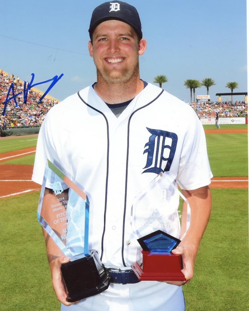 AUSTIN  KUBITZA   DETROIT  TIGERS   SIGNED AUTOGRAPHED  8X10 PHOTO W/COA 