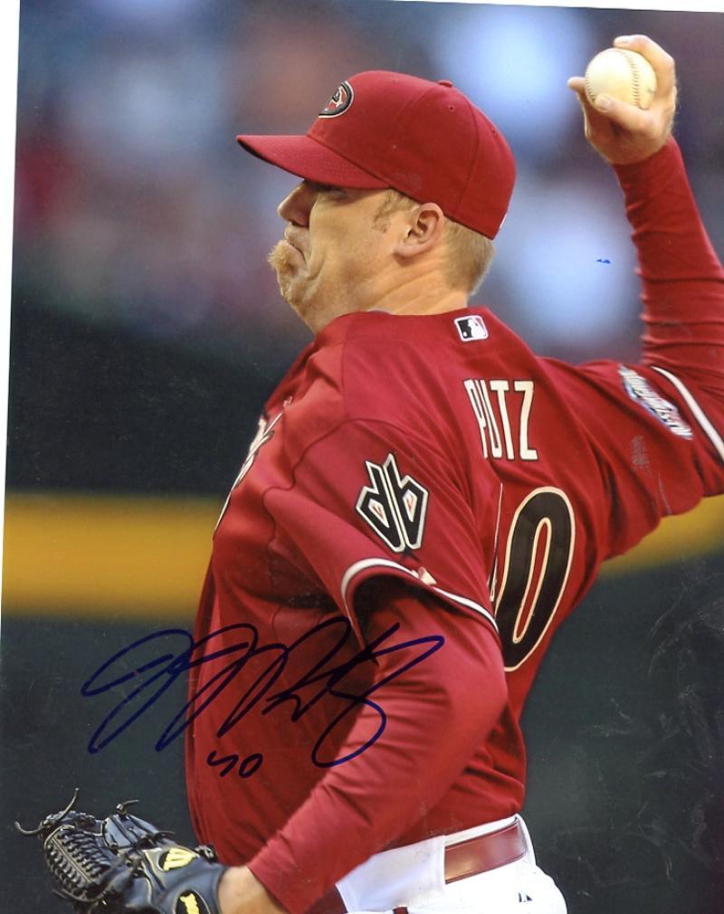 J,J. PUTZ   ARIZONA DIAMONDBACKS SIGNED 8X10 PHOTO