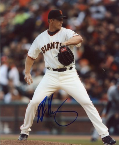BOBBY HOWRY SAN FRANCISCO GIANTS SIGNED 8X10 PHOTO COA