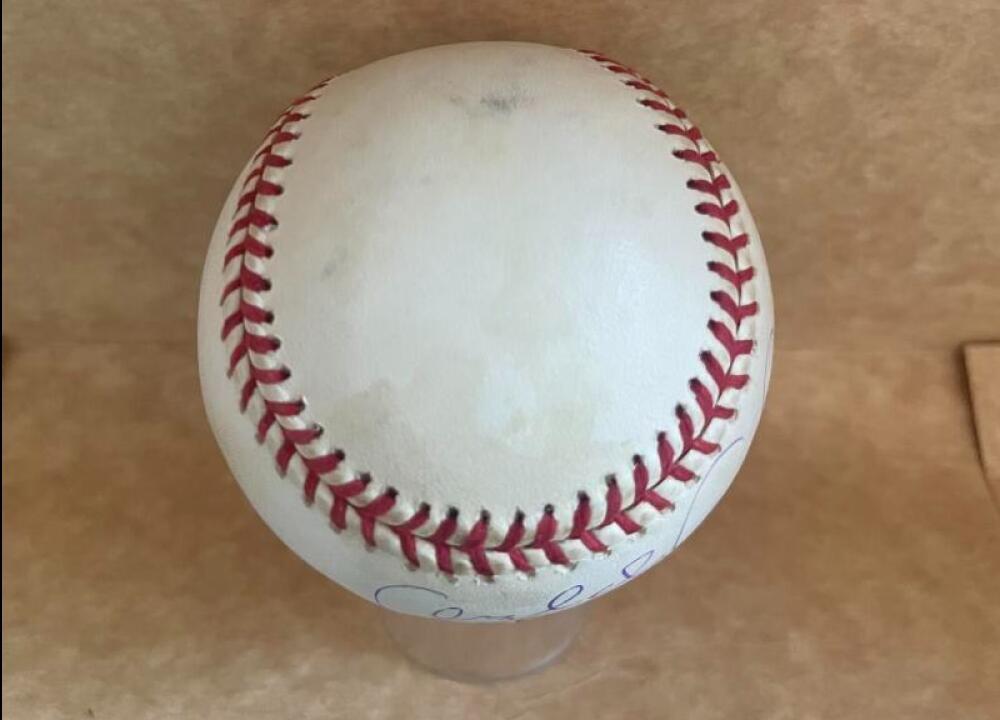 ORLANDO CEPEDA HOF 99 CARDINALSSIGNED AUTOGRAPHED M.L. BASEBALL BECKETT AUTH