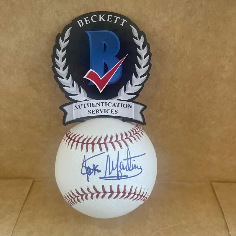 JOSE MARTINEZ PITTSBURGH PIRATES SIGNED AUTO M.L.BASEBALL BAS AUTHENTICATED
