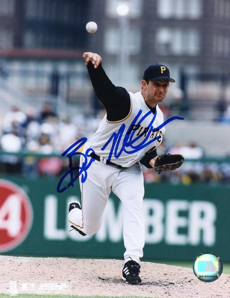 BRIAN MEADOWS PITTSBURGH PIRATES SIGNED AUTOGRAPHED 8X10 PHOTO W/COA 