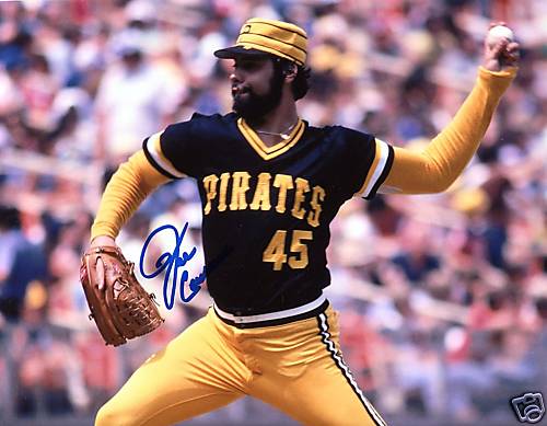 JOHN CANDELARIA  PITTSBURGH PIRATES  SIGNED 8X10