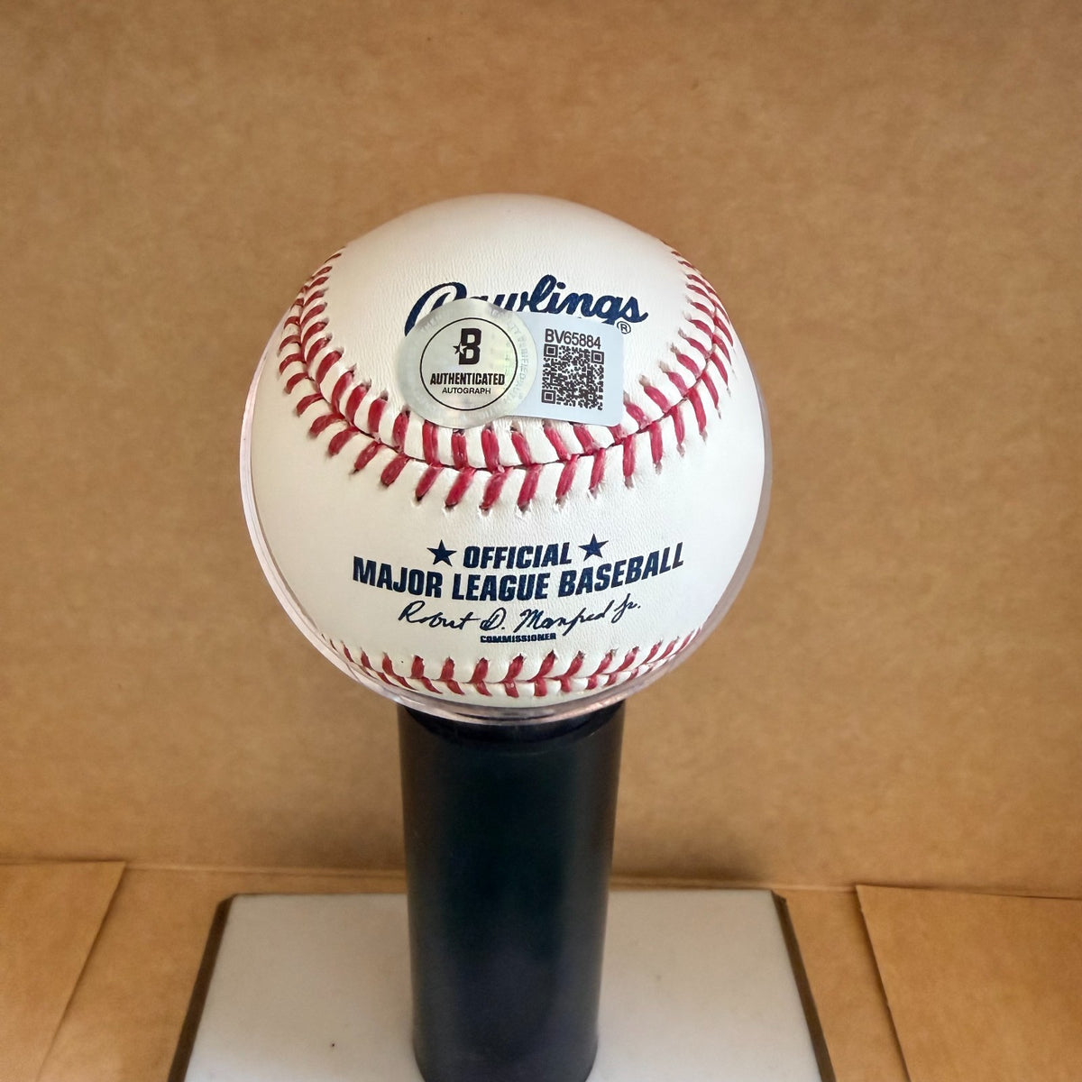 TOMMY JOSEPH PHILADELPHIA PHILLIES SIGNED M.L BASEBALL BECKETT AUTH