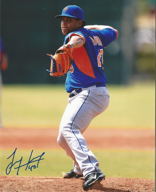 JULIAN HILARIO NY NEW YORK METS AUTOGRAPHED SIGNED 8X10 PHOTO W/COA 