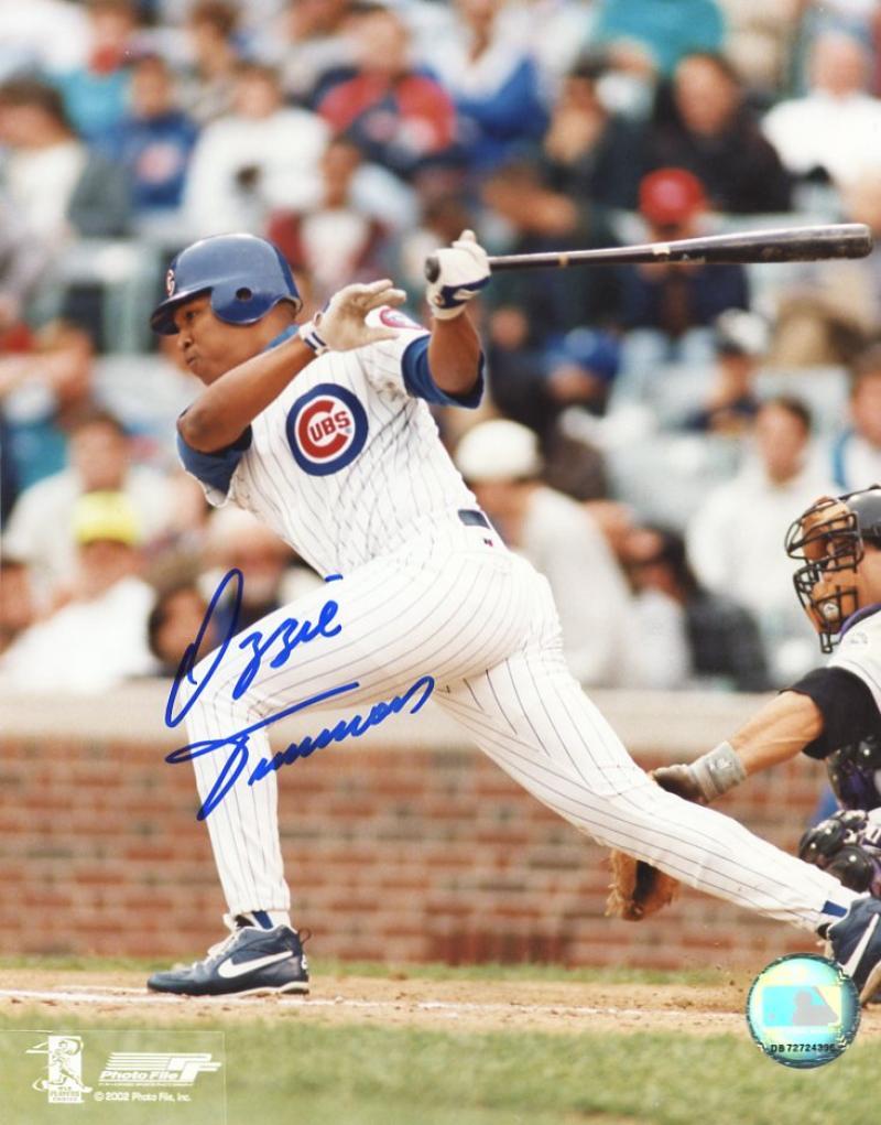 OZZIE TIMMONS CHICAGO CUBS SIGNED AUTOGRAPHED 8X10 PHOTO W/COA