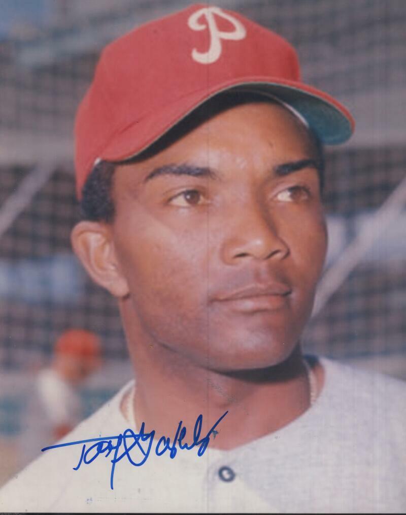 TONY GONZALEZ PHILADELPHIA PHILLIES SIGNED AUTOGRAPHED 8X10 PHOTO W/ COA