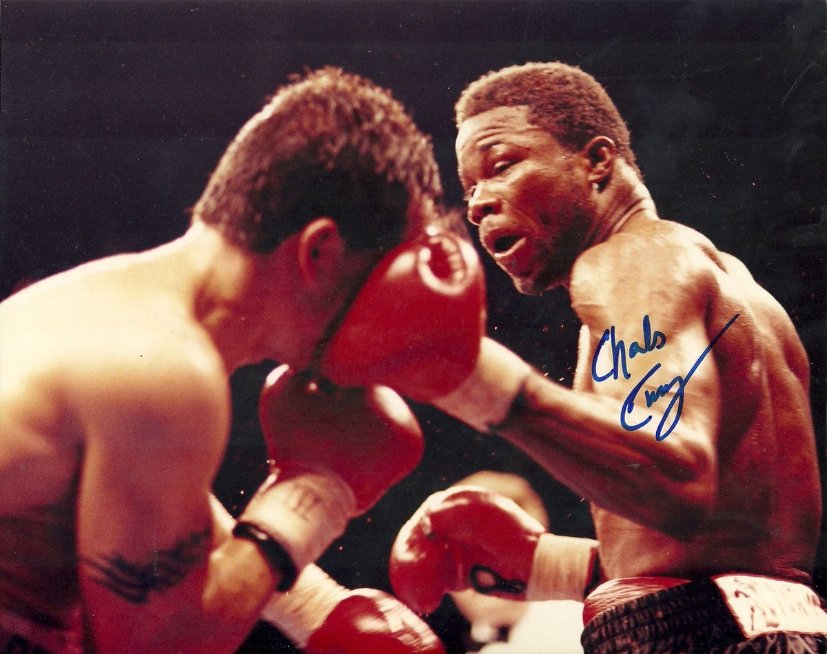 CHARLES MURRAY BOXING SIGNED AUTOGRAPHED 8x10 PHOTO W/COA
