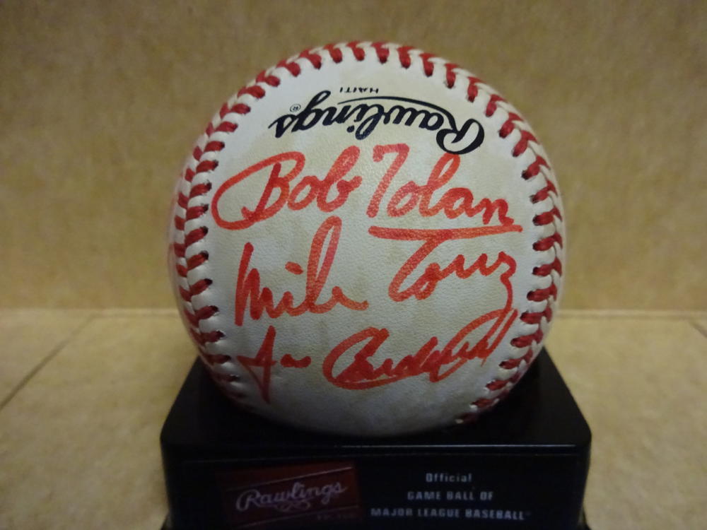 CARDINALS STARS CURT FLOOD,CARL SAWATSKI SLAUGHTER GROAT TOLAN ETC SIGNED BASEBA