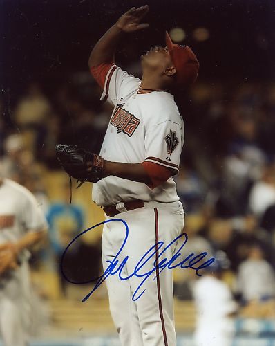 JUAN  GUTIEREZ  ARIZONA  DIAMONDBACKS    SIGNED 8X10