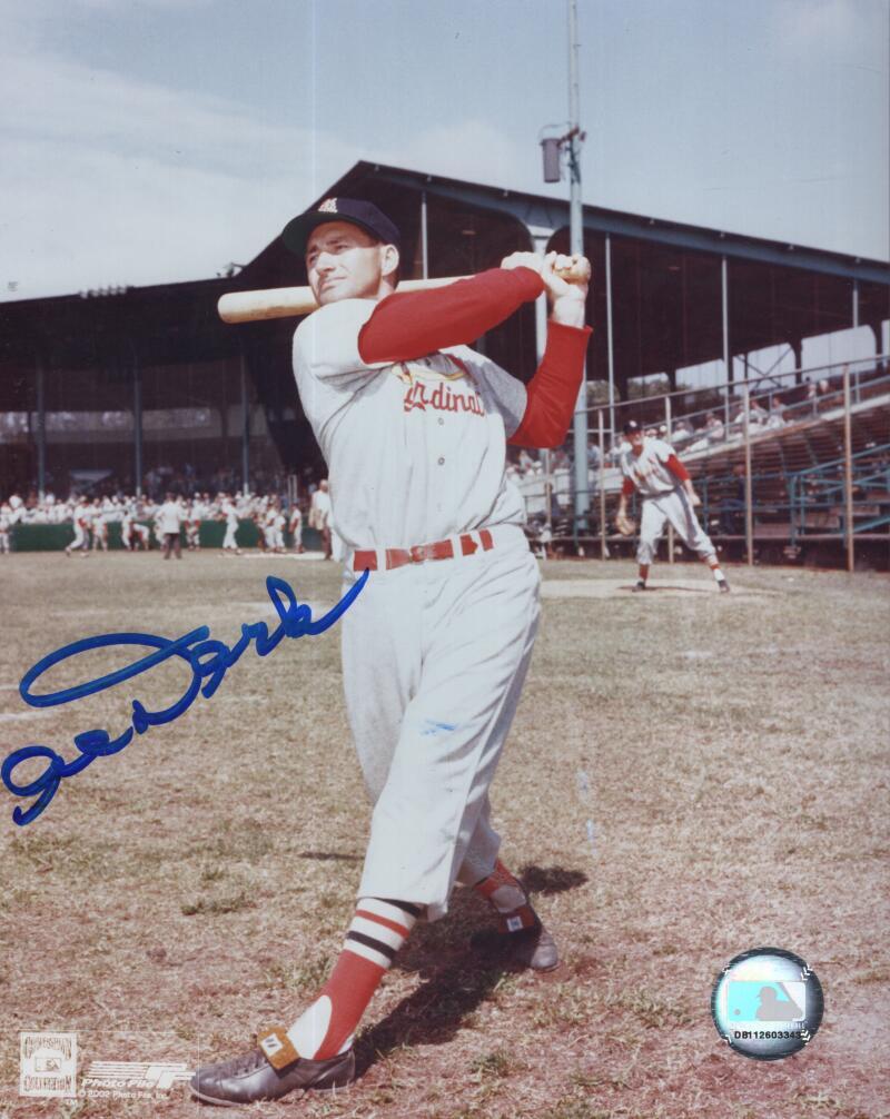 AL DARK CARDINALS SIGNED AUTOGRAPHED 8X10 PHOTO W/ COA