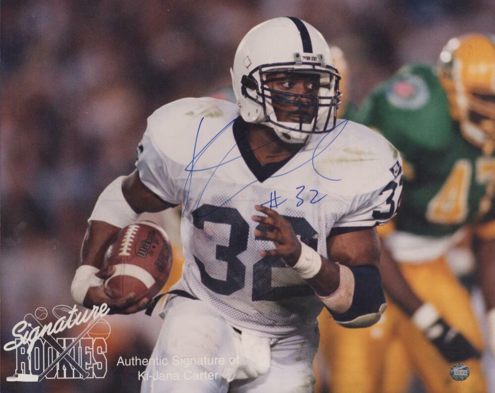 SIGNATUR ROOKIES KIJANA CARTER PENN STATE  SIGNED W/ COA