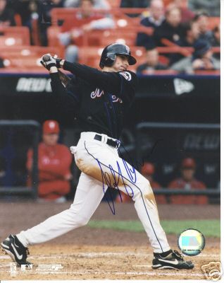 JEFF DUNCAN NEW YORK METS SIGNED 8X10 PHOTO W/COA