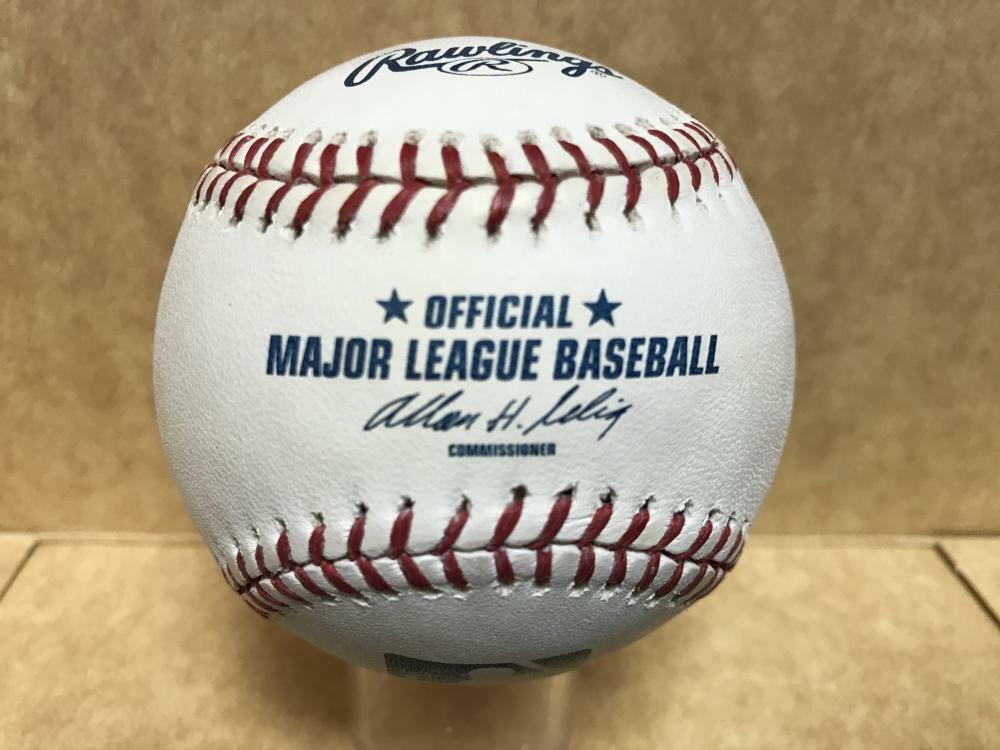 JAMES DARNELL SAN DIEGO PADRES SIGNED M.L. BASEBALL W/COA