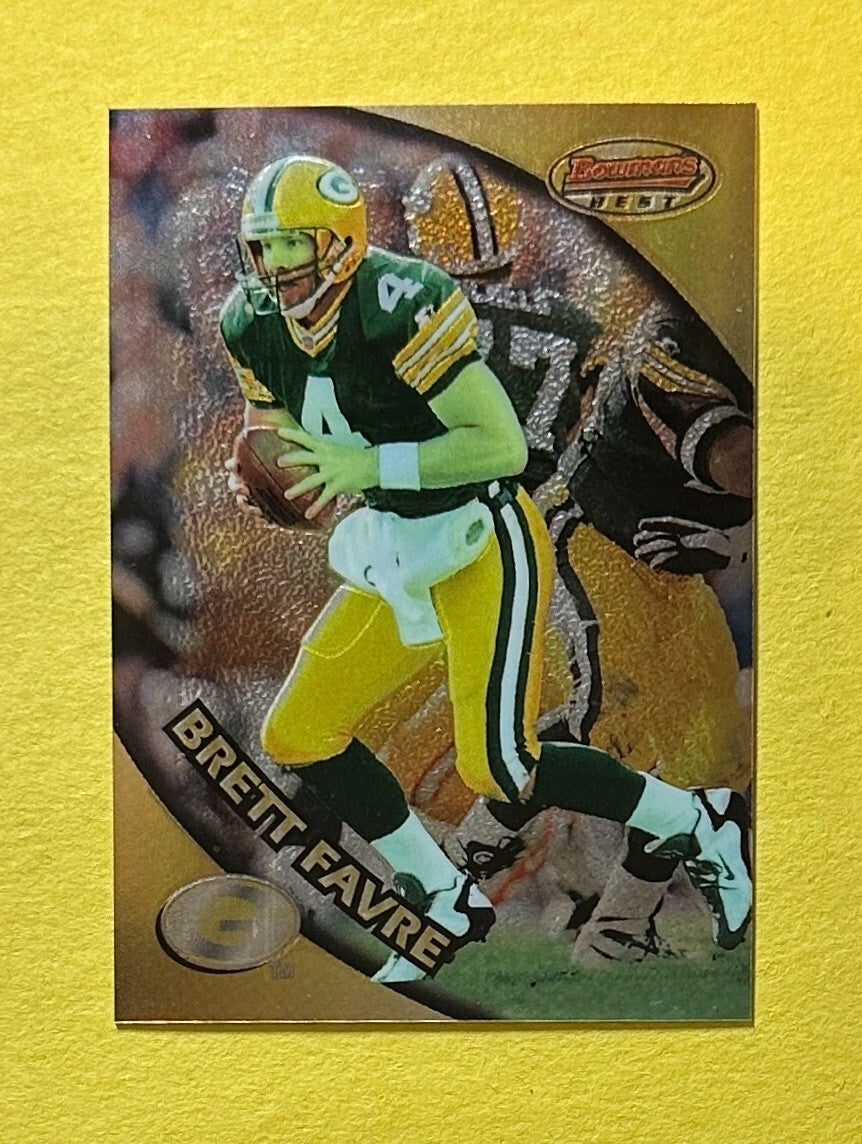 1997 BOWMAN'S BEST BRETT FAVRE #BBP6 PACKERS HOF
