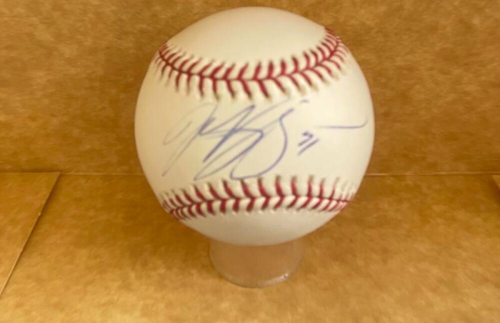 MIKE PIAZZA METS/DODGERS SIGNED AUTOGRAPHED M.L. BASEBALL JSA AUTH
