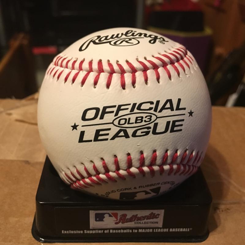 DAMION EASLEY METS/TIGERS OFFICIAL LEAGUE BASEBALL SIGNED  BASEBALL W/COA