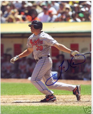 JOHN KNOTT BALTIMORE ORIOLES SIGNED 8X10 PHOTO W/COA