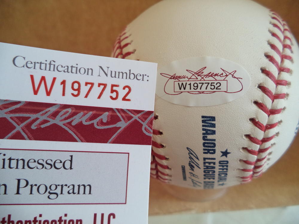IVAN NOVA - CAINE PITTSBURGH PIRATES SIGNED AUTOGRAPH M.L. BASEBALL JSA W197752