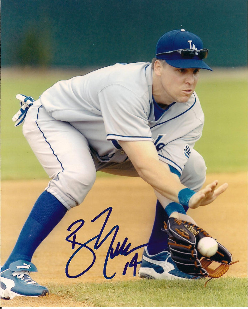 BILL MUELLER LOS ANGELES DODGERS AUTOGRAPHED SIGNED 8X10 PHOTO W/COA