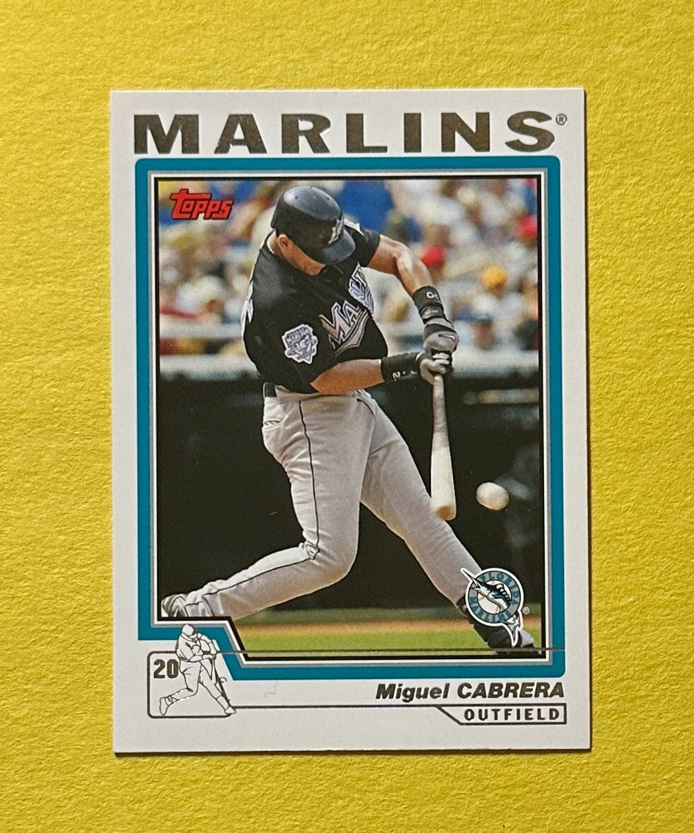 2004 TOPPS MIGUEL CABRERA #575 MARLINS