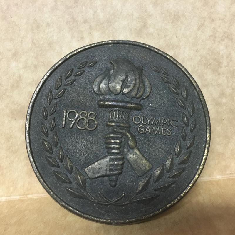 1988 OLYMPIC GAMES MEDALLION 