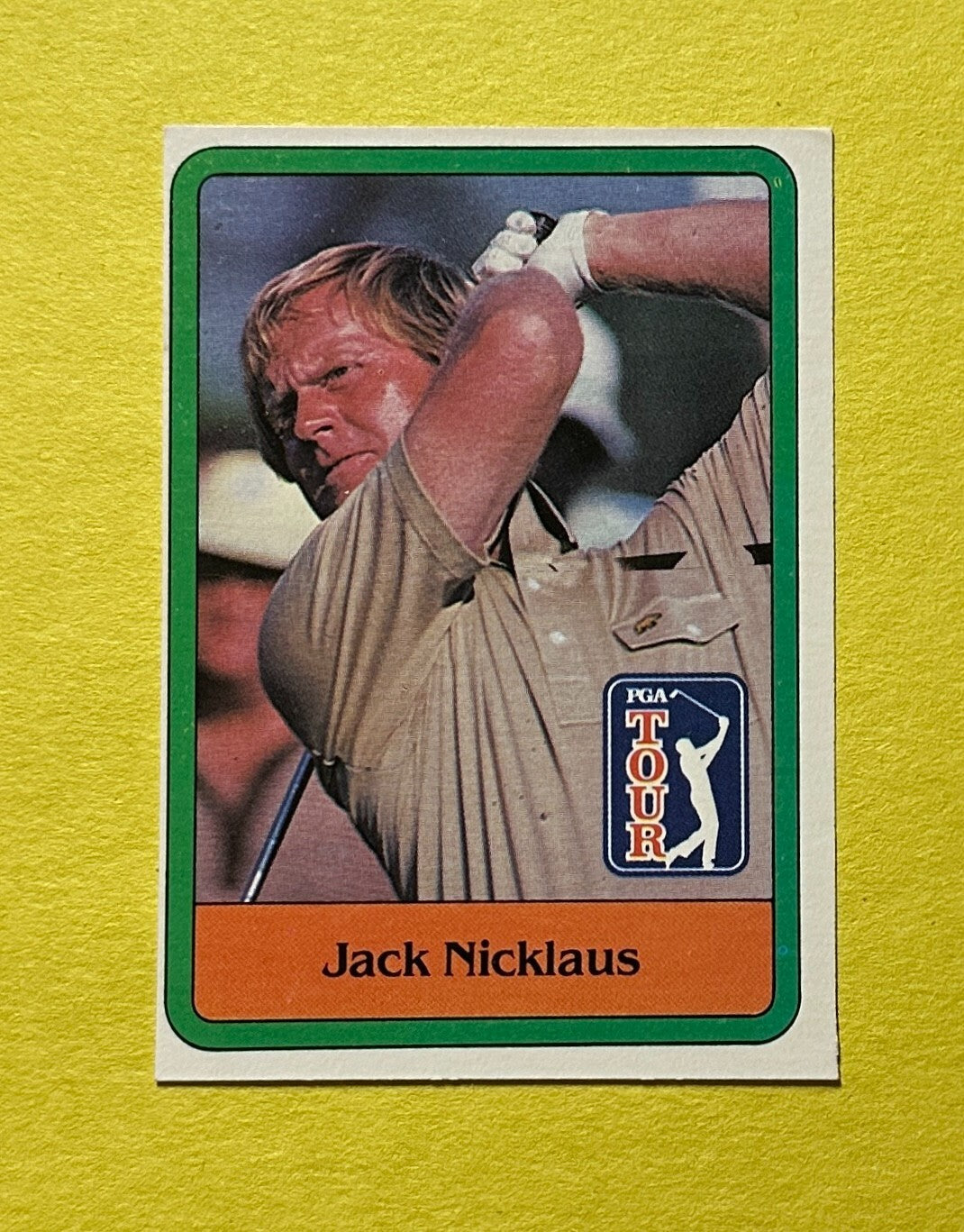 1981 DONRUSS PGA JACK NICKLAUS #13 HOF