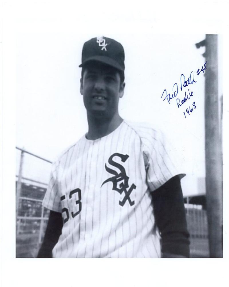 FRED RATH CHICAGO WHITE SOX SIGNED AUTOGRAPHED 8X10 PHOTO W/COA