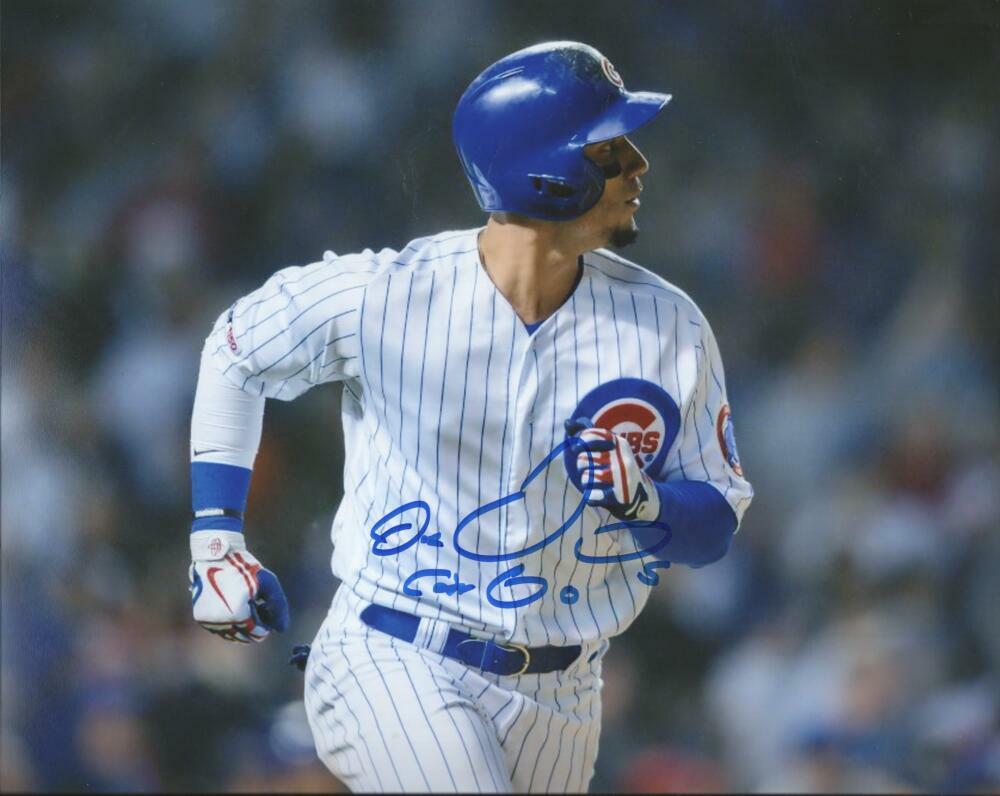 CARLOS GONZALEZ "CARGO" CHICAGO CUBS SIGNED AUTOGRAPHED 8X10 PHOTO W/ COA
