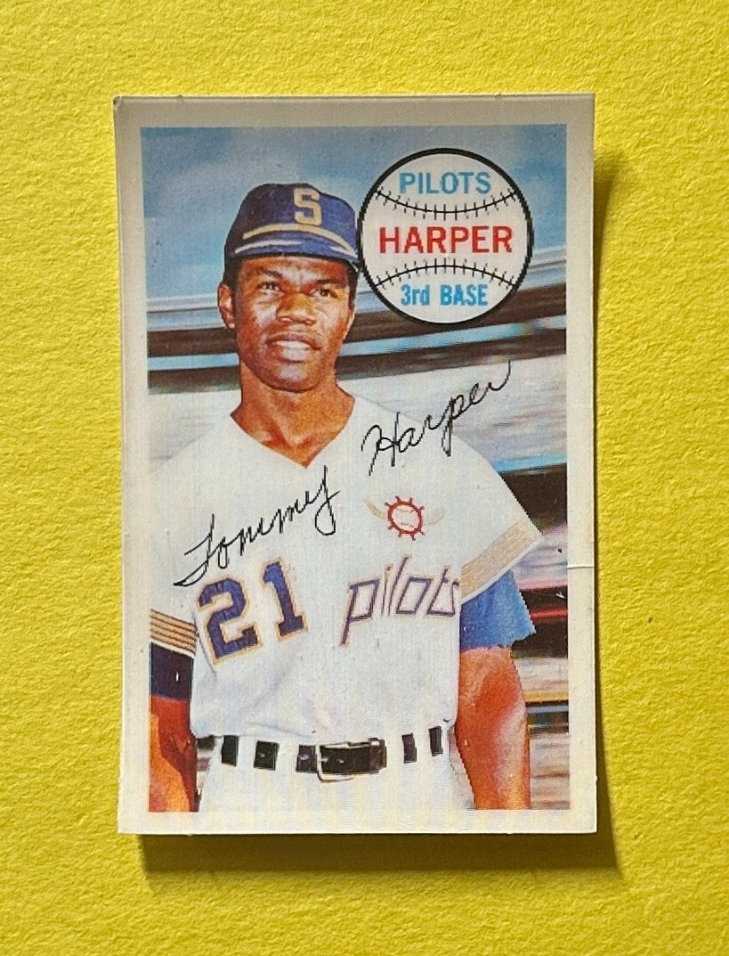 1970 KELLOGG'S 3-D TOMMY HARPER #74 PILOTS